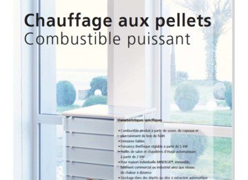 Brochures: Chauffages aux pellets